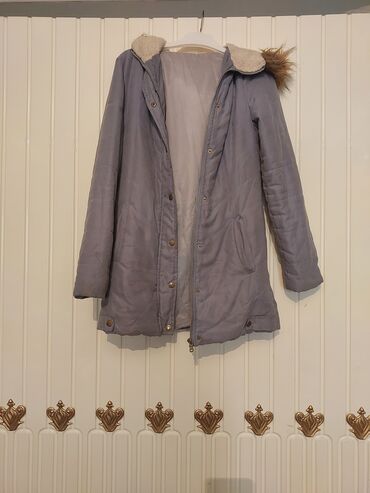 toy geyimleri uzun donlar: Женская куртка S (EU 36), цвет - Серый