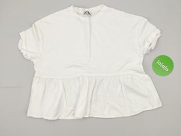 spodenki jeansowe pull: Bershka, T-shirt damski, rozmiar S — 2