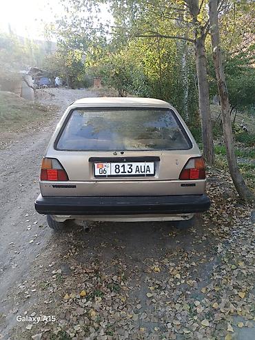 Volkswagen Golf: 1988 г., 1.6 л, Механика, Бензин, Хэтчбэк