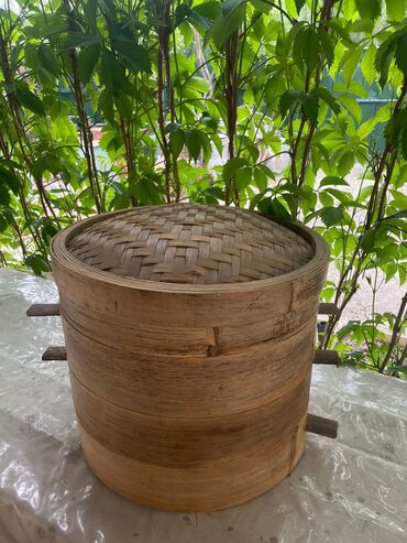 купить бамбуковые жалюзи: Бамбуковая мантоварка с Китая совсем новая