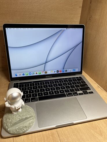 mac safe: Ноутбук, Apple, 16 ГБ ОЭТ, Apple M1, 13.3 ", Колдонулган, Жумуш, окуу үчүн, эс тутум SSD