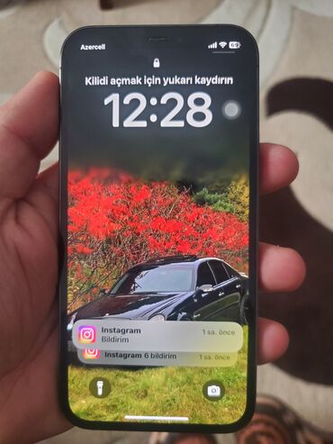 ayfon 14 pro max qiymeti: IPhone 12 Pro, 128 GB, Space Gray, Simsiz şarj, Face ID