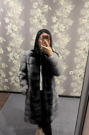 Шубы: Шуба, Норка, По колено, L, XL — 3