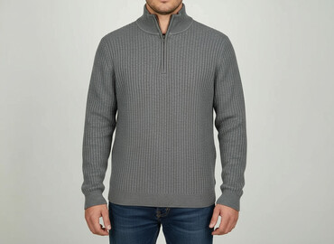 deichmann kapcie z futerkiem: Sweter for men, size L (EU 40)