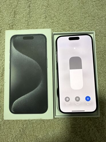 redmi 13c цена в бишкеке: IPhone 15 Pro, 256 ГБ, Black Titanium, Коробка, 86 %