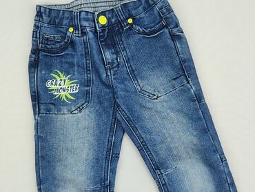 colorful premium jeans: Spodnie jeansowe, Kiki & Koko, 5-6 lat, 116, stan - Idealny