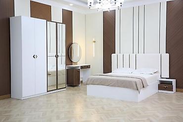 Уктоочу бөлмө гарнитуру, Жаңы, Эки кишилик керебет, Белоруссия, Бөлүп төлөө менен, Акысыз жеткирүү, түсү - Ак