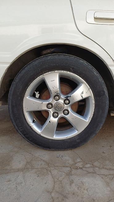 Диски: Литые Диски R 16 Toyota, Комплект, отверстий - 5, Б/у — 4