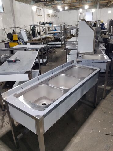 Avadanlığın icarəsi: Paslanmayan poladdan istehsal olunan peşəkar mətbəx masası - — 9