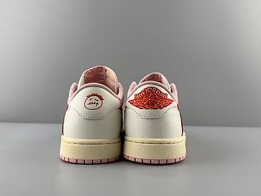 jordan 1: Məhsul: Nike x Cactus Jack Air Jordan 1 Low – çəhrayı/ağ/qırmızı rəng — 6