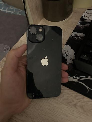 telefon ayfon 17: IPhone 13, Qara, Qırıq — 1