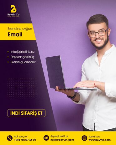 окна на заказ: 📩 Peşəkar görünmək Gmail-lə olmur! Müştərilərinizə gmail.com ilə yox