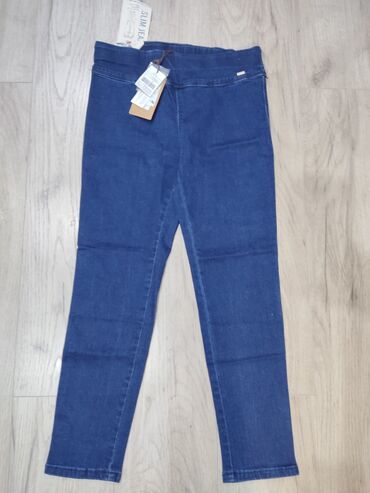 женские лосины под джинсы: Прямые, Высокая талия, Стрейч