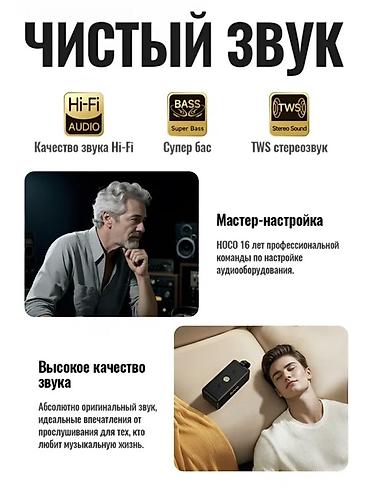 Динамики и колонки: Портативная Bluetooth-акустика Hoco HT1 Pro — компактная колонка с — 3