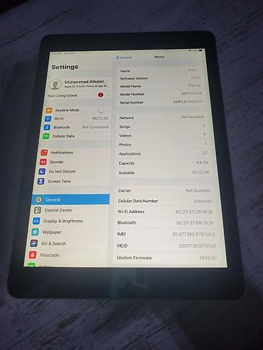 iped mini 6: İşlənmiş Apple iPad Air, 9,7", 64 GB, Ödənişli çatdırılma — 3