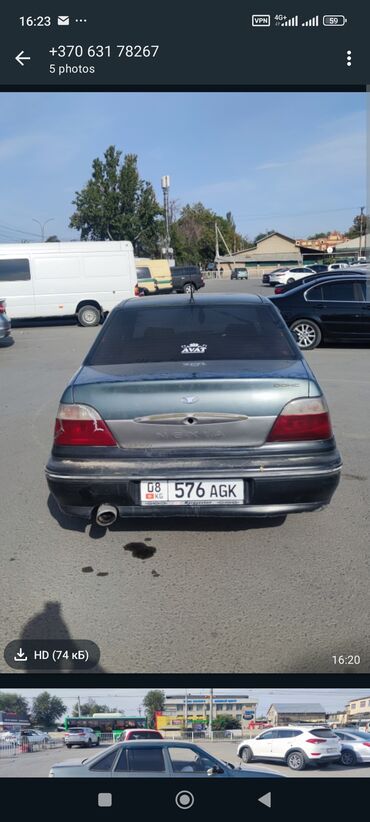 смок нова 2: Daewoo Nexia: 2005 г., 1.5 л, Механика, Бензин, Седан