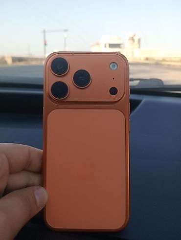 dubay iphone 17 pro max: IPhone 17 Pro Max, 1 TB, Narıncı, Zəmanət, Barmaq izi, Simsiz şarj — 4