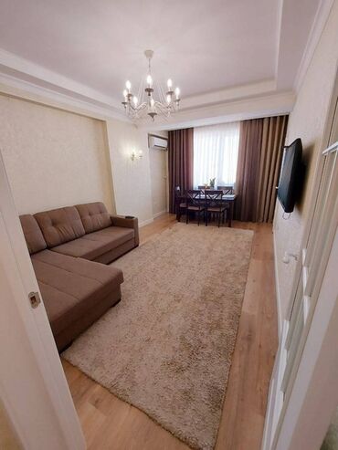 квартиры для ифтара: 2 комнаты, 47 м², Элитка, 6 этаж, Евроремонт