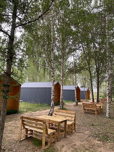 Иссык-Куль 2026: Коттедж, барн хаус ЦО Рахат, Кара-Ой (Долинка), Охраняемая территория, Парковка, стоянка — 27