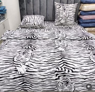 Комплекты постельного белья: Комплект постельного белья с уникальным дизайном, включающий простыню at lalafo.kg — 11 Комплекты постельного белья: Комплект постельного белья с уникальным дизайном, включающий простыню — 11