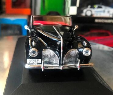 Avtomobil modelləri: Коллекционная модель Lincoln Continental black 1939 Limited Edition — 12
