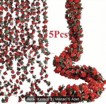 Süni güllər: 🌹 Green Line Dekorativ Salama Güllər – Zəriflik və Zövqün Simvolu! ✨ — 14