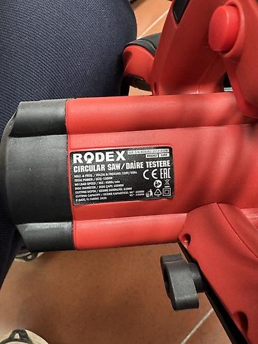 230: Циркулярная пила RODEX RXD362 - Питание: 230 В / 50 Гц - Мощность — 3