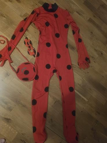 uşaq ucun pişik kostyumu: Uşaq üçün “Ladybug – Miraculous” kostyumu Komplekt:10 -12 yash - — 2