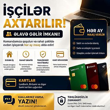 dayə işi 2023: Uzaqdan iş imkanı – əlavə gəlir Komandamıza qoşularaq rahat şəkildə — 1
