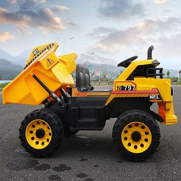 Uşaq üçün elektrik maşınları: Uşaqlar üçün elektrik traktor. 2- 8 yaş uşaqlar üçün istifadəlidir — 2