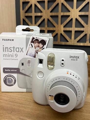 ana plata: Fujifilm Instax mini 9 ani kamera – açığ mavi rəng. real alıcıya — 1