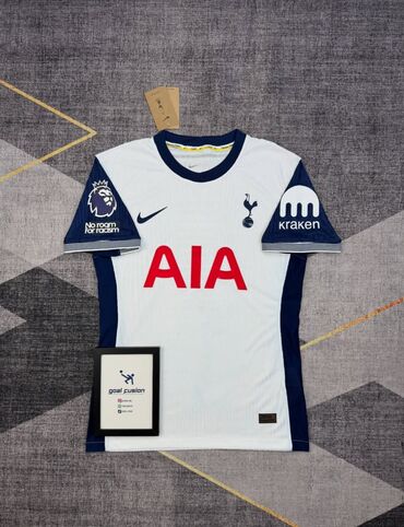 прокат национальных костюмов для детей: Son Hueng Min x Tottenham 24/25 home jersey 🤍💙 ✏️ Размеры для