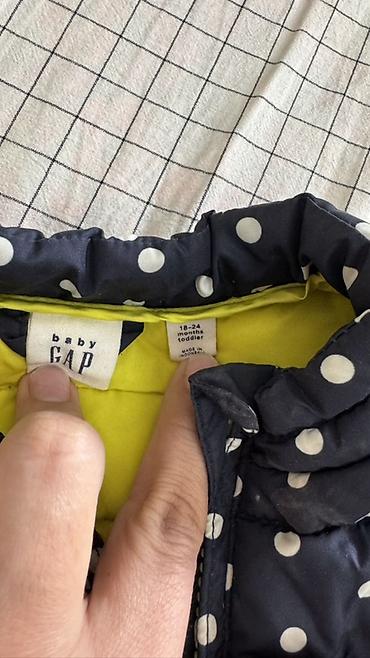 Верхняя одежда: Детская стеганая куртка Baby GAP оригинал - Размер: 18–24 months — 2