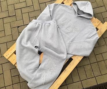 мужской обувь летний: Спортивный костюм, Оверсайз, XL — 1