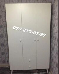 Dolablar: Yeni, 3 qapılı Düz dolab, Qarderob, paltar dolabı, Azərbaycan — 5