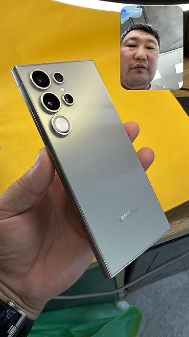Уюлдук телефондор жана аксессуарлар: Samsung Galaxy S24 Ultra, Колдонулган, 256 ГБ, 1 SIM, eSIM — 4