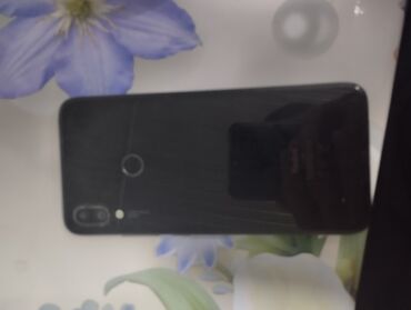 моби с: Xiaomi, Redmi Note 7, Колдонулган, 64 ГБ, түсү - Кара, 2 SIM