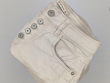 flared jeans biale: Terranova, Szorty damskie, rozmiar XS — 6