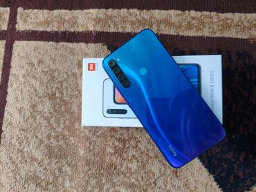 экран от компьютера: Redmi, Redmi Note 8, Б/у, 64 ГБ, цвет - Синий, 1 SIM, 2 SIM, eSIM