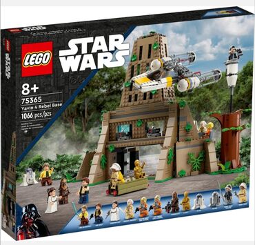 lego бишкек: Lego 75365 Star Wars База Повстанцев Явин-4🪖, рекомендованный возраст