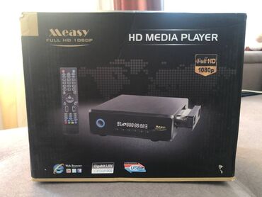 мини приставка: Медиаплеер Measy HD позволяет воспроизводить видео и аудио файлы