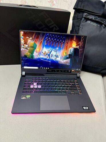 apple notebook qiymetleri: İşlənmiş ASUS ROG, 15.6 ", AMD Ryzen 7, 512 GB
