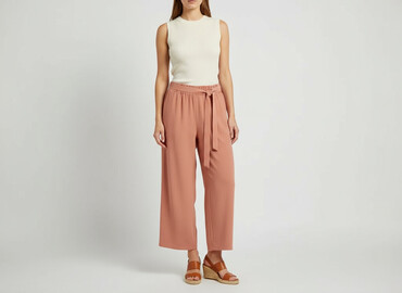 Women's Pants: Primark, Spodnie materiałowe damskie, rozmiar L