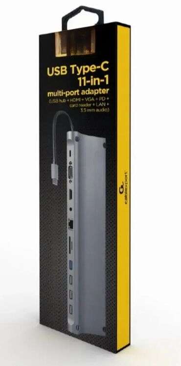 adapter za punjac tip c: Brand: Gembird |x|x Model: GEMBIRD A-CM-COMBO11-01 Gembird USB Type-C