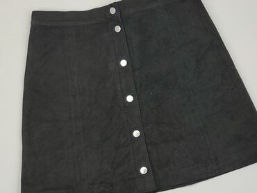 spódnice plisowane czarne mini: Spódnica, H&M, L, stan - Dobry