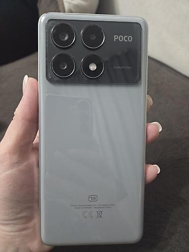 note 11 redmi: Poco X6, Б/у, 256 ГБ, цвет - Серый, 2 SIM — 1