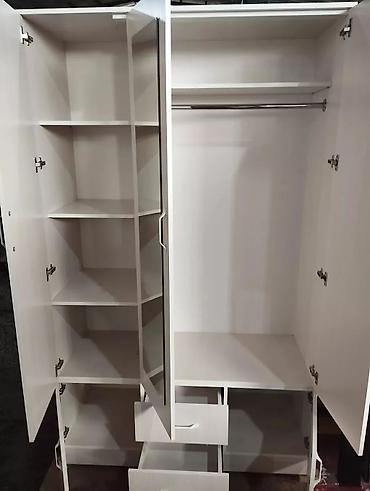 Шифоньеры, шкафы для одежды: Шифоньер, шкаф для одежды, Новый, Прямой, ЛДСП — 3