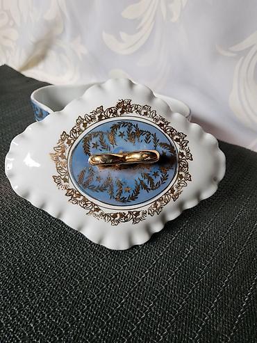 Ostali antikviteti: Satula Titov Veles Jugoporcelan iz 70ih. Satula — 7