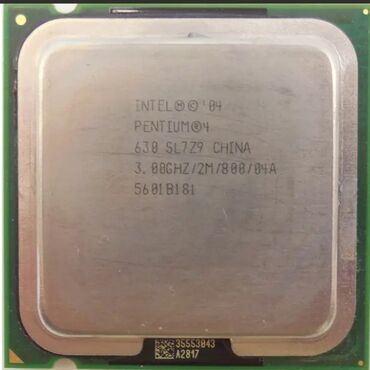 кулер для процессора 1155: Процессор, Б/у, Intel Pentium 4, 1 ядер, Для ПК