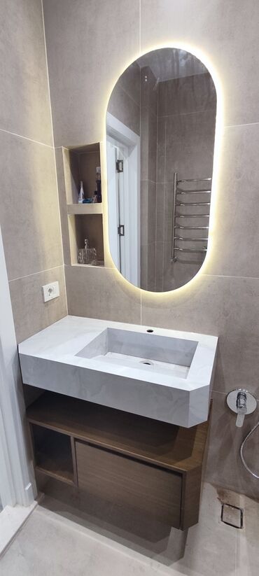 Sifarişlə dolablar: Banyo üçün xüsusi dizayn mebel və quraşdırma xidmətləri - Divara — 10